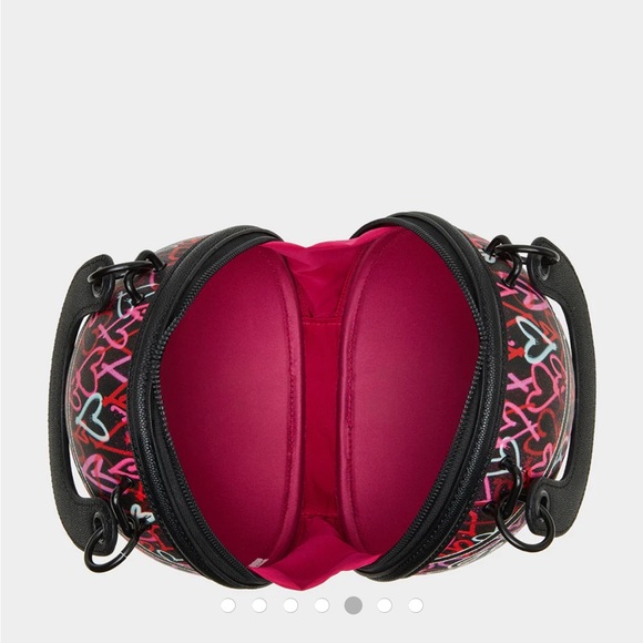 Betsey Johnson Heart Basketball Crossbody Bag - Picture 5 of 6
